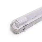 Noxion LED Lyslister Vanntett Armatur Poseidon V2.0 incl. 1x Noxion LED Lysrør T8 Standard Output 15W 1800lm - 865 Daglys | 120cm
