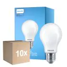 Fordelspakning 10x Philips Corepro LED Pære E27 Pære matt 7W 806lm - 840 kald hvit - erstatter 60W